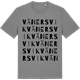 Mid Heather Gray t-shirt med Vänersvik ordlek t-shirt