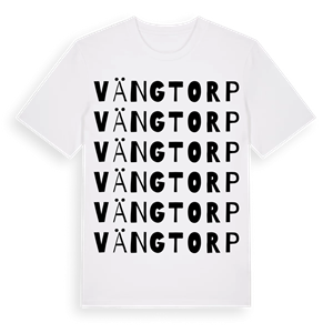 Vängtorp ordlek t-shirt – ekologisk bomull t-shirt från Pinshirt