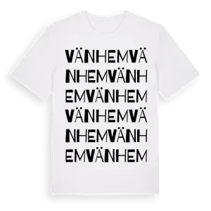 Vänhem ordlek t-shirt – ekologisk bomull t-shirt från Pinshirt