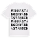 Vännästången ordlek t-shirt