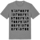 Mid Heather Gray t-shirt med Väntorp ordlek t-shirt