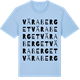 Blue Soul t-shirt med Väraberget ordlek t-shirt
