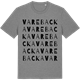 Mid Heather Gray t-shirt med Varebacka ordlek t-shirt