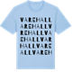 Blue Soul t-shirt med Varehall ordlek t-shirt