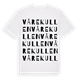 Vårekullen ordlek t-shirt