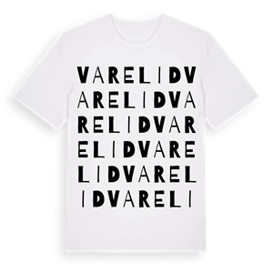 Varelid ordlek t-shirt – ekologisk bomull t-shirt från Pinshirt
