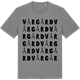 Mid Heather Gray t-shirt med Vårgård ordlek t-shirt