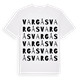 Vargås ordlek t-shirt