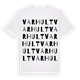 White t-shirt med Varhult ordlek t-shirt