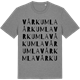 Mid Heather Gray t-shirt med Vårkumla ordlek t-shirt