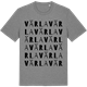 Mid Heather Gray t-shirt med Värla ordlek t-shirt