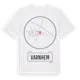 White t-shirt med Varnhem t-shirt