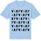 Blue Soul t-shirt med Varp ordlek t-shirt