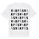 Varpås ordlek t-shirt