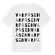 Varpåsen ordlek t-shirt
