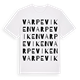 Varpeviken ordlek t-shirt