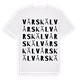 Vårskäl ordlek t-shirt