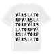 Värslatorp ordlek t-shirt