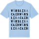 Blue Soul t-shirt med Värslebacken ordlek t-shirt