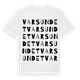 Varsundet ordlek t-shirt