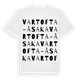 White t-shirt med Vartofta-Åsaka ordlek t-shirt