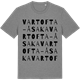 Mid Heather Gray t-shirt med Vartofta-Åsaka ordlek t-shirt