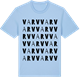Blue Soul t-shirt med Varv ordlek t-shirt