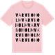 Pink Cotton t-shirt med Varvboholm ordlek t-shirt