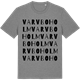 Mid Heather Gray t-shirt med Varvboholm ordlek t-shirt