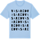 Blue Soul t-shirt med Vasared ordlek t-shirt