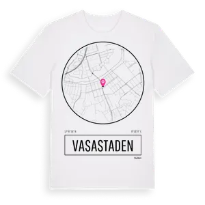 Vasastaden t-shirt – ekologisk bomull t-shirt från Pinshirt