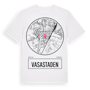 Vasastaden t-shirt – ekologisk bomull t-shirt från Pinshirt