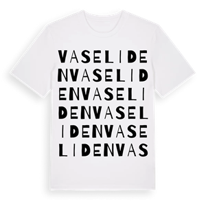 Vaseliden ordlek t-shirt – ekologisk bomull t-shirt från Pinshirt
