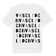 Vaseliden ordlek t-shirt