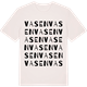 Vintage White t-shirt med Vasen ordlek t-shirt