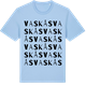 Blue Soul t-shirt med Vaskås ordlek t-shirt