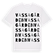 Vassagården ordlek t-shirt