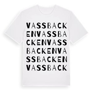 Vassbacken ordlek t-shirt – ekologisk bomull t-shirt från Pinshirt