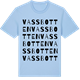 Blue Soul t-shirt med Vassbotten ordlek t-shirt