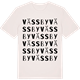 Vintage White t-shirt med Vässby ordlek t-shirt