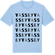 Blue Soul t-shirt med Vassby ordlek t-shirt