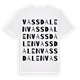 Vassdalen ordlek t-shirt
