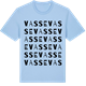 Blue Soul t-shirt med Vasse ordlek t-shirt