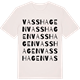 Vintage White t-shirt med Vasshagen ordlek t-shirt