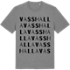 Mid Heather Gray t-shirt med Vasshalla ordlek t-shirt
