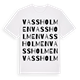 Vassholmen ordlek t-shirt