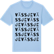 Blue Soul t-shirt med Vässje ordlek t-shirt