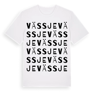 Vässje ordlek t-shirt – ekologisk bomull t-shirt från Pinshirt