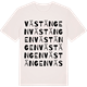 Vintage White t-shirt med Västängen ordlek t-shirt