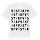 White t-shirt med Västarp ordlek t-shirt